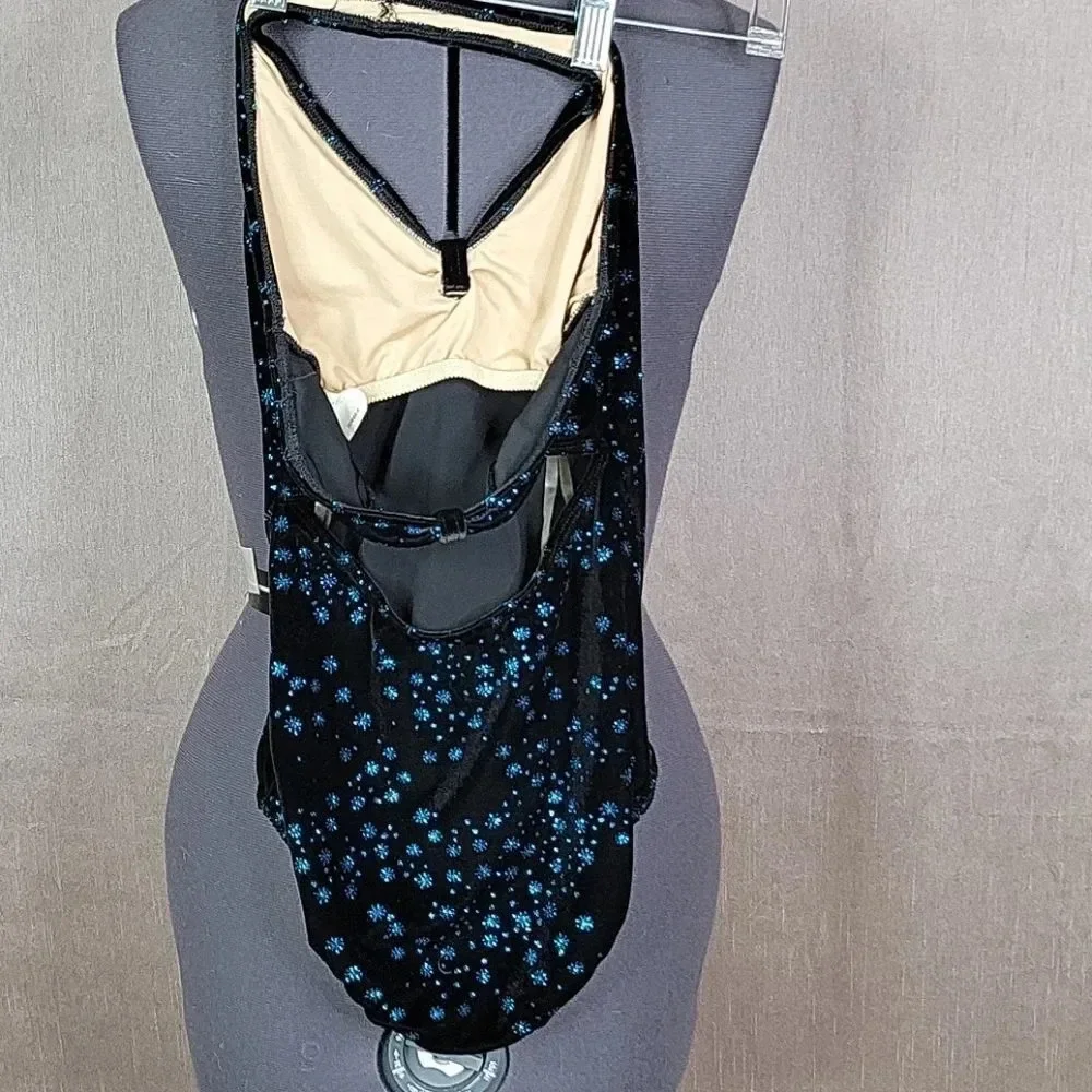 MOTIONWEAR Blue and‎ Black Srarburst Girl's Costume